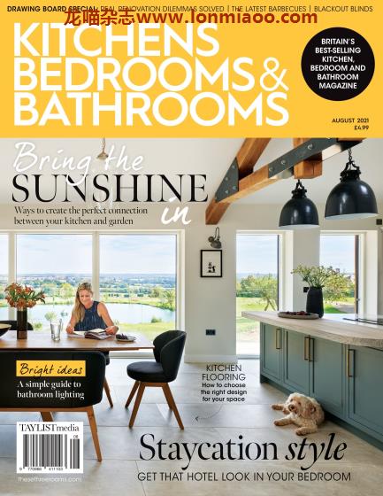 [英国版]Kitchens Bedrooms & Bathrooms 厨房卫浴杂志 2021年8月刊